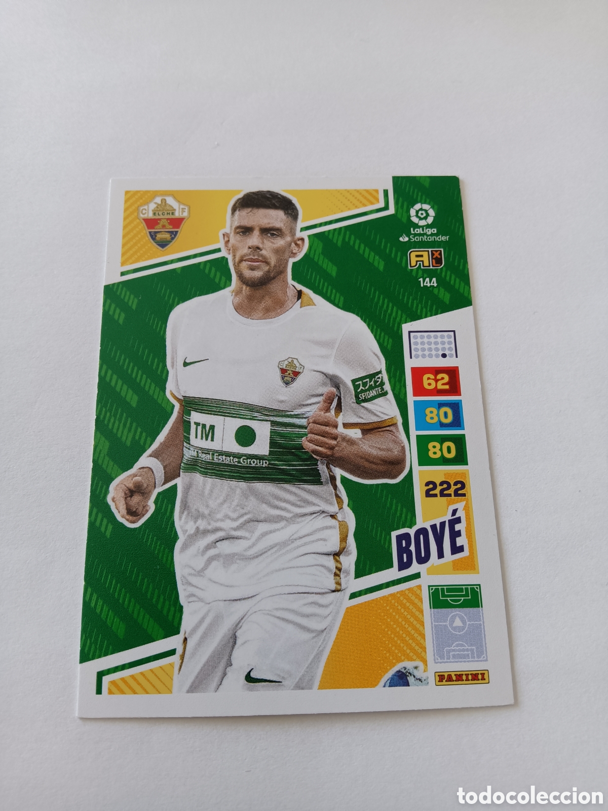 Fu&szlig;ball-Sticker: 144 Boy&eacute; Elche Adrenalyn XL 2022 2023