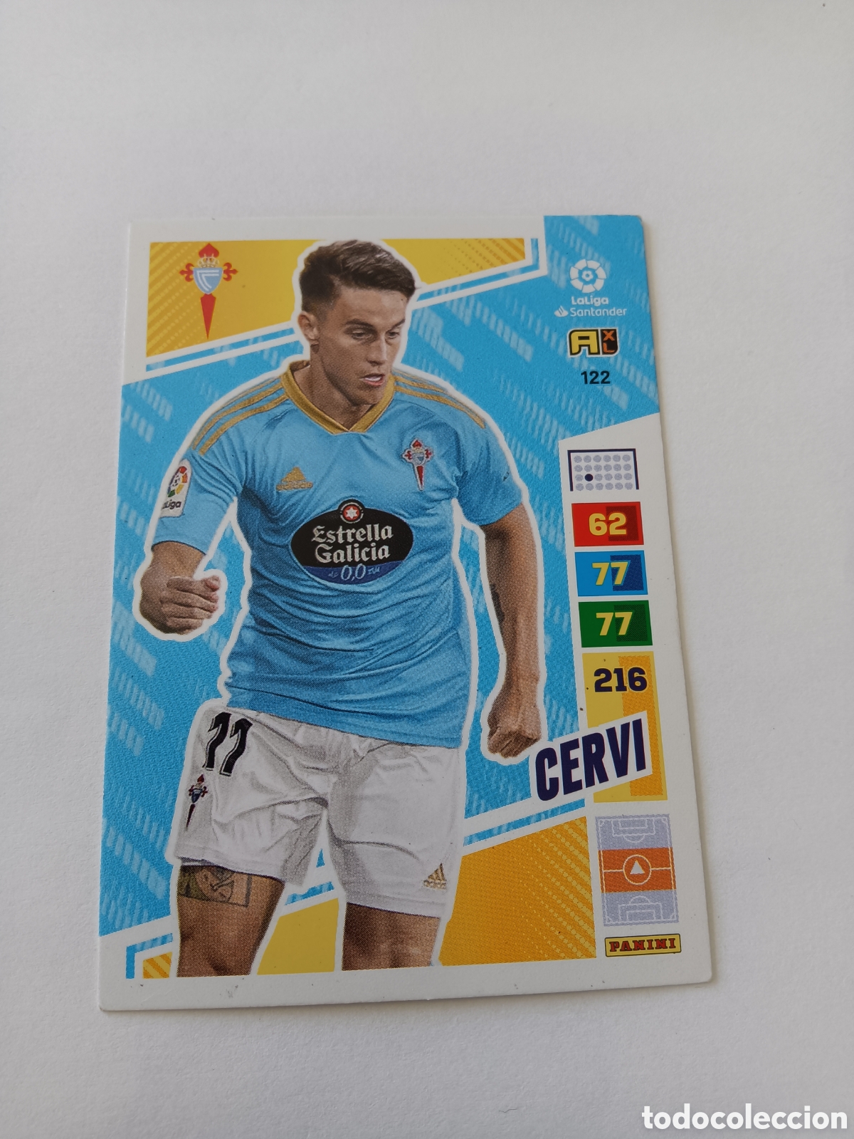 Fu&szlig;ball-Sticker: 122 Cervi Celta Adrenalyn XL 2022 2023