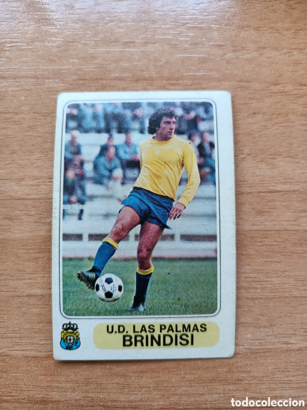 Cromos de f&uacute;tbol: Brindis LAS PALMAS Pacosa 77.78 - Foto 1