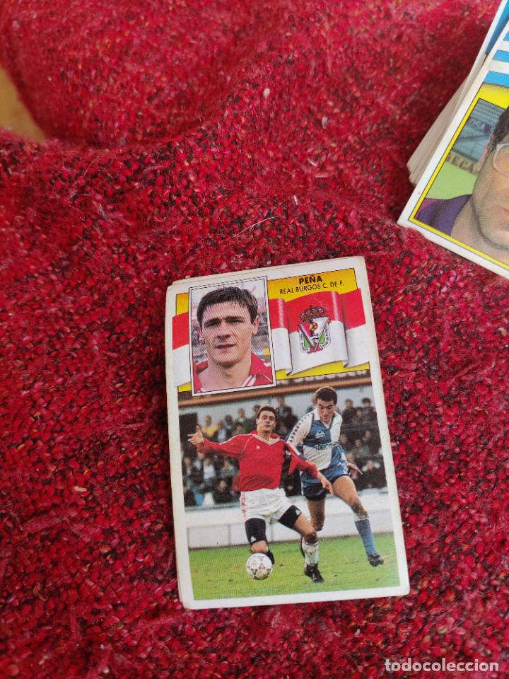 Fu&szlig;ball-Sticker: pe&ntilde;a burgos este 1990 1991 90 91 sin pegar