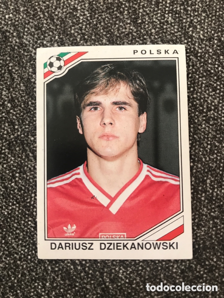 Cromos de f&uacute;tbol: Cromo panini mundial Mexico 86 n&uacute;mero 377 Dziekanowski - Sticker album world cup 1986