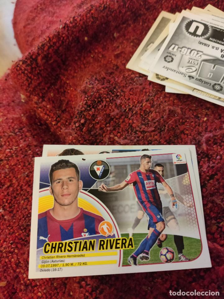 Cromos de f&uacute;tbol: rivera eibar este2016 2016 2017 sin pegar - Foto 1
