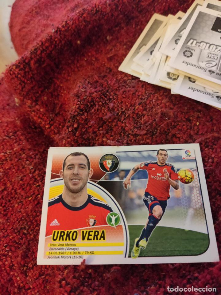 Cartes &agrave; collectionner de Football: urko veraosasuna este2016 2016 2017 sin pegar