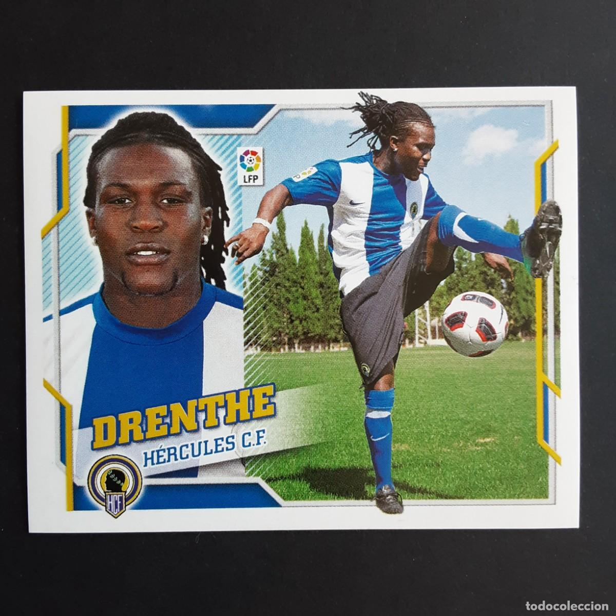 Cromos de f&uacute;tbol: CROMO LIGA 2010 2011 10 11 COLECCIONES ESTE PANINI FICHAJE N&ordm;60 DRENTHE-HERCULES NUNCA PEGADO