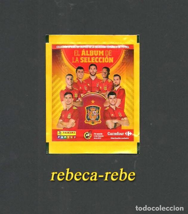 Cromos de F&uacute;tbol: Sobre sin abrir El &Aacute;lbum de la Selecci&oacute;n PANINI promo Carrefour 2021. NUEVO