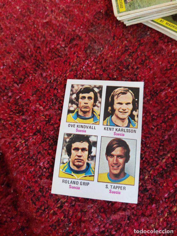 Cartes &agrave; collectionner de Football: 72 suecia munich 1974 mundial copa del mundo world cup despegado