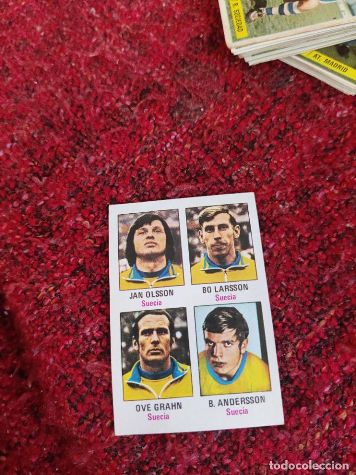 Cartes &agrave; collectionner de Football: 73 suecia munich 1974 mundial copa del mundo world cup despegado