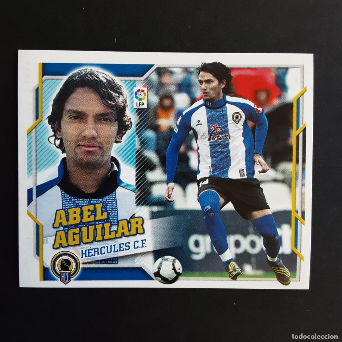 Figurine di Calcio: CROMO LIGA 2010 2011 10 11 COLECCIONES ESTE PANINI COLOCA N&ordm;9B ABEL AGUILAR-HERCULES NUNCA PEGADO