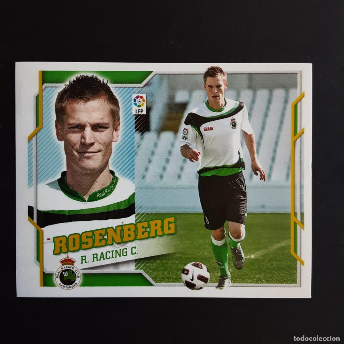 Cromos de f&uacute;tbol: CROMO LIGA 2010 2011 10 11 COLECCIONES ESTE PANINI COLOCA N&ordm;15B ROSENBERG-SANTANDER NUNCA PEGADO