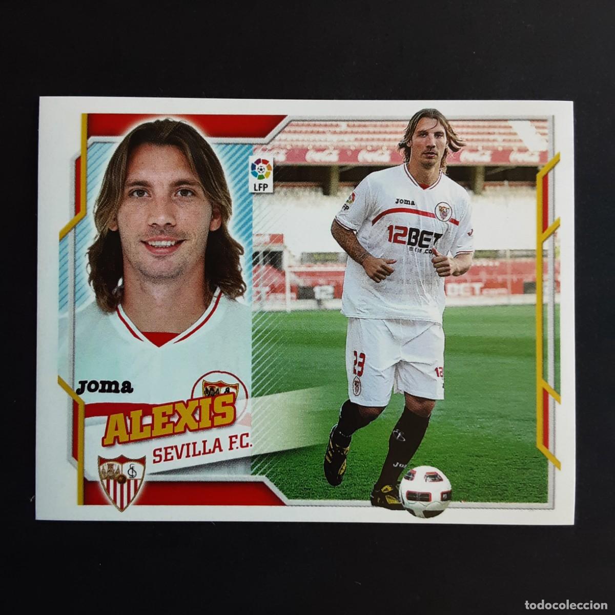 Cartes &agrave; collectionner de Football: CROMO LIGA 2010 2011 10 11 COLECCIONES ESTE PANINI COLOCA N&ordm;5B ALEXIS-SEVILLA NUNCA PEGADO