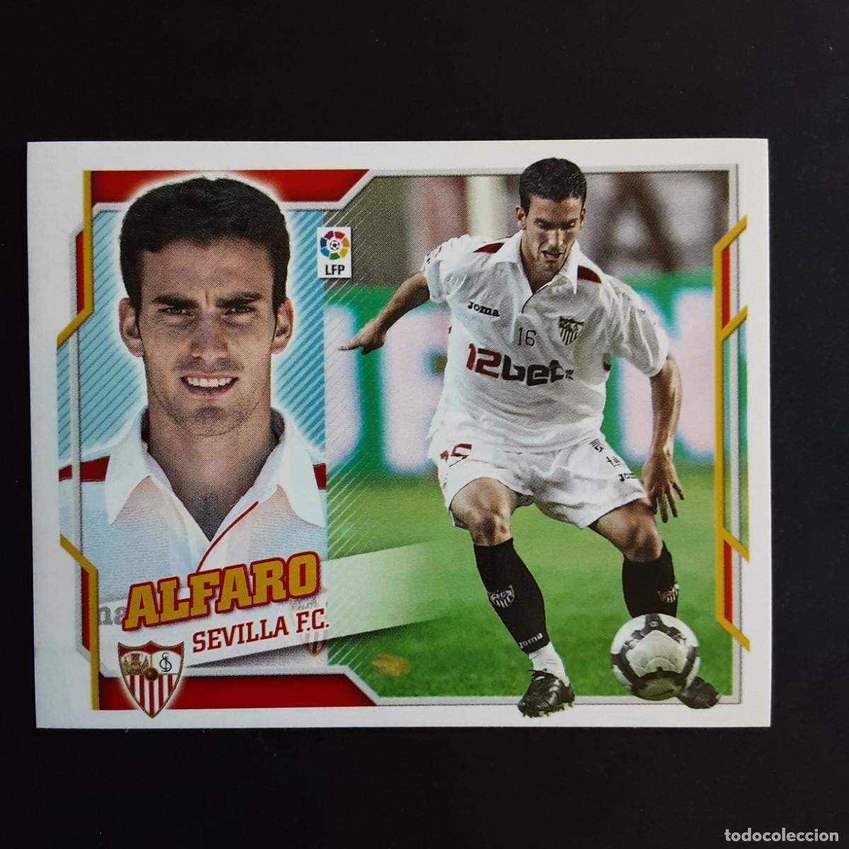 Cromos de f&uacute;tbol: CROMO LIGA 2010 2011 10 11 COLECCIONES ESTE PANINI COLOCA N&ordm;15B ALFARO-SEVILLA NUNCA PEGADO