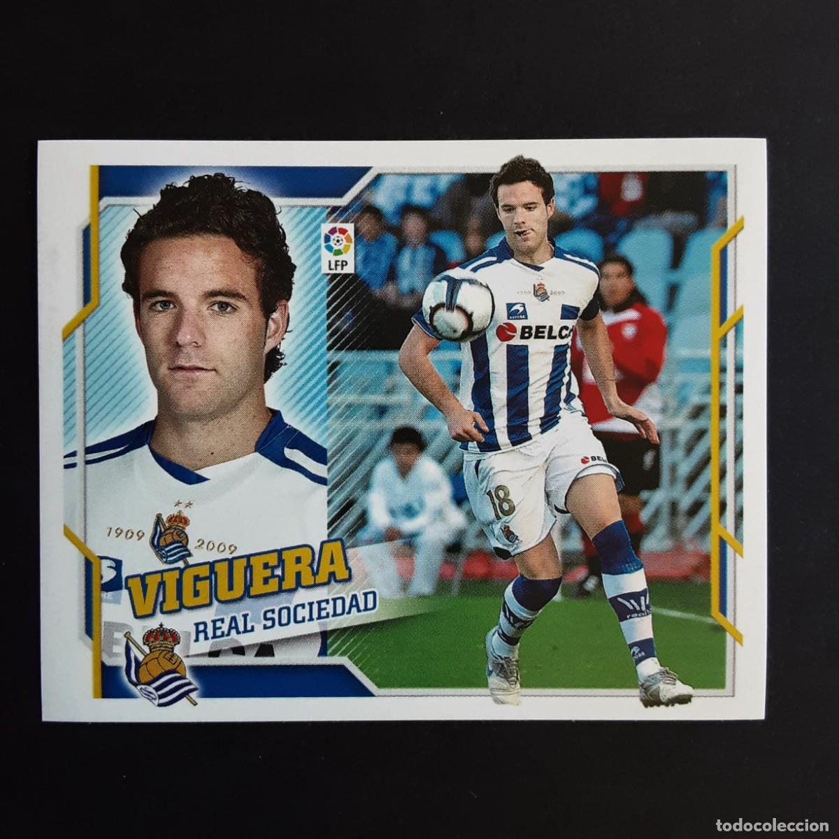 Fu&szlig;ball-Sticker: CROMO LIGA 2010 2011 10 11 COLECCIONES ESTE PANINI COLOCA N&ordm;14B VIGUERA-REAL SOCIEDAD NUNCA PEGADO