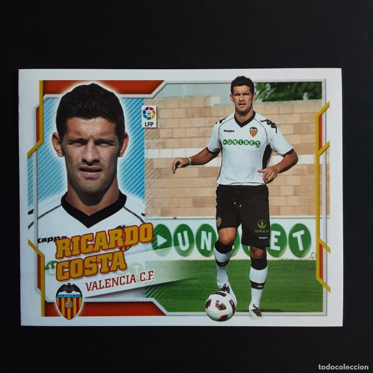 Cartes &agrave; collectionner de Football: CROMO LIGA 2010 2011 10 11 COLECCIONES ESTE PANINI COLOCA N&ordm;6B RICARDO COSTA-VALENCIA NUNCA PEGADO