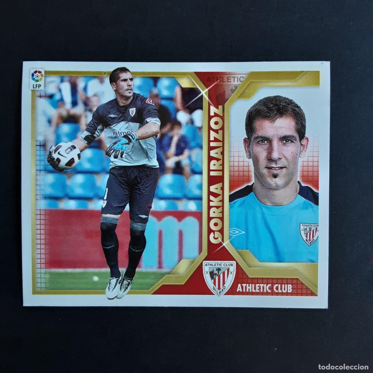 Football Stickers: CROMO LIGA 2011 2012 11 12 COLECCIONES ESTE PANINI N&ordm;1 GORKA IRAIZOZ-ATH.BILBAO NUNCA PEGADO