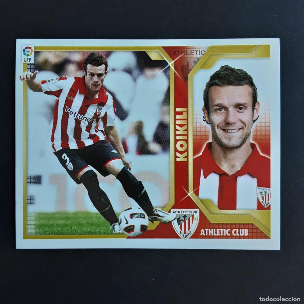Fu&szlig;ball-Sticker: CROMO LIGA 2011 2012 11 12 COLECCIONES ESTE PANINI N&ordm;8A KOIKILI-ATH.BILBAO NUNCA PEGADO