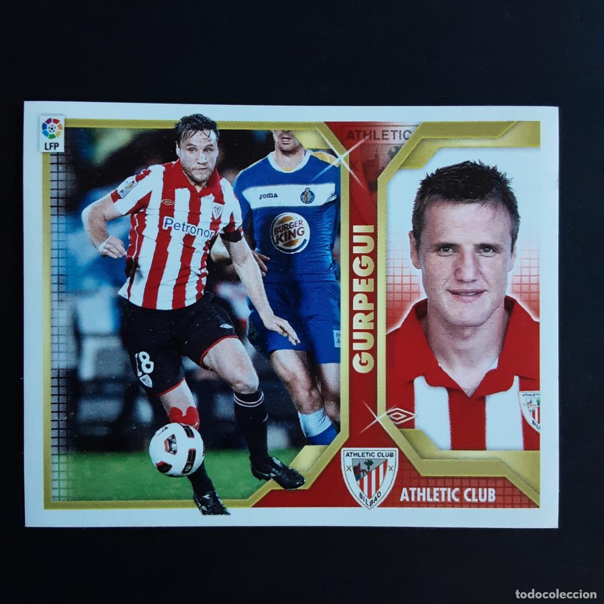 Fu&szlig;ball-Sticker: CROMO LIGA 2011 2012 11 12 COLECCIONES ESTE PANINI N&ordm;9 GURPEGUI-ATH.BILBAO NUNCA PEGADO