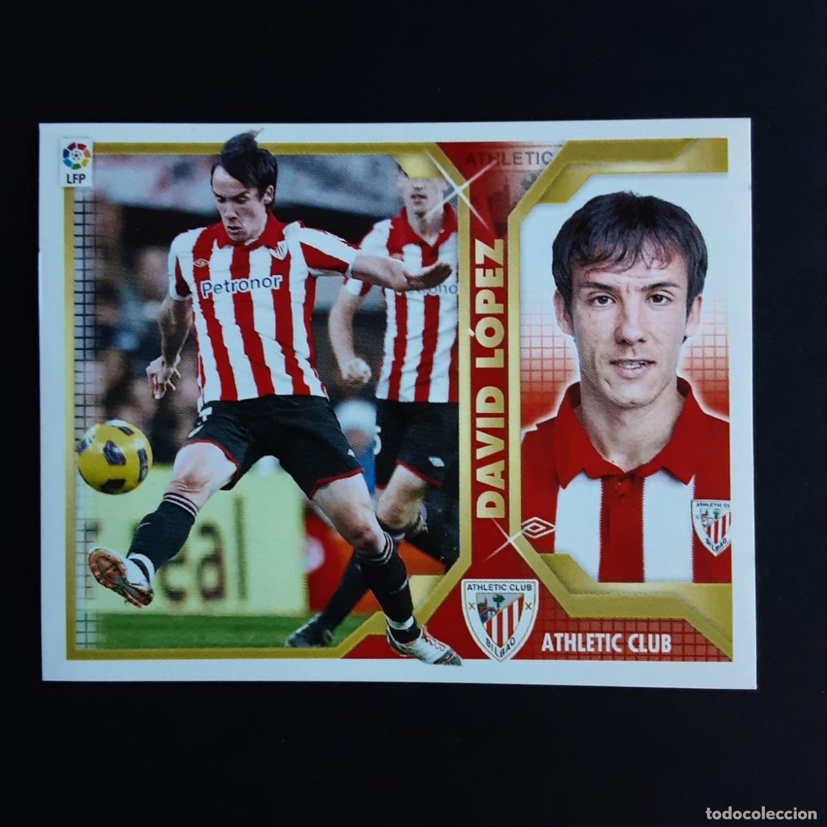 Fu&szlig;ball-Sticker: CROMO LIGA 2011 2012 11 12 COLECCIONES ESTE PANINI N&ordm;10B DAVID LOPEZ-ATH.BILBAO NUNCA PEGADO