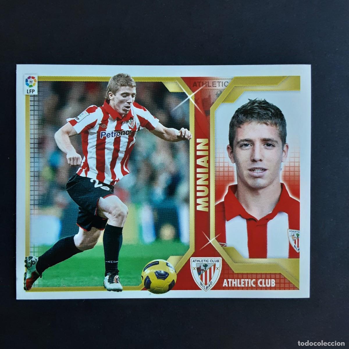 Cromos de F&uacute;tbol: CROMO LIGA 2011 2012 11 12 COLECCIONES ESTE PANINI N&ordm;14A MUNIAIN-ATH.BILBAO NUNCA PEGADO