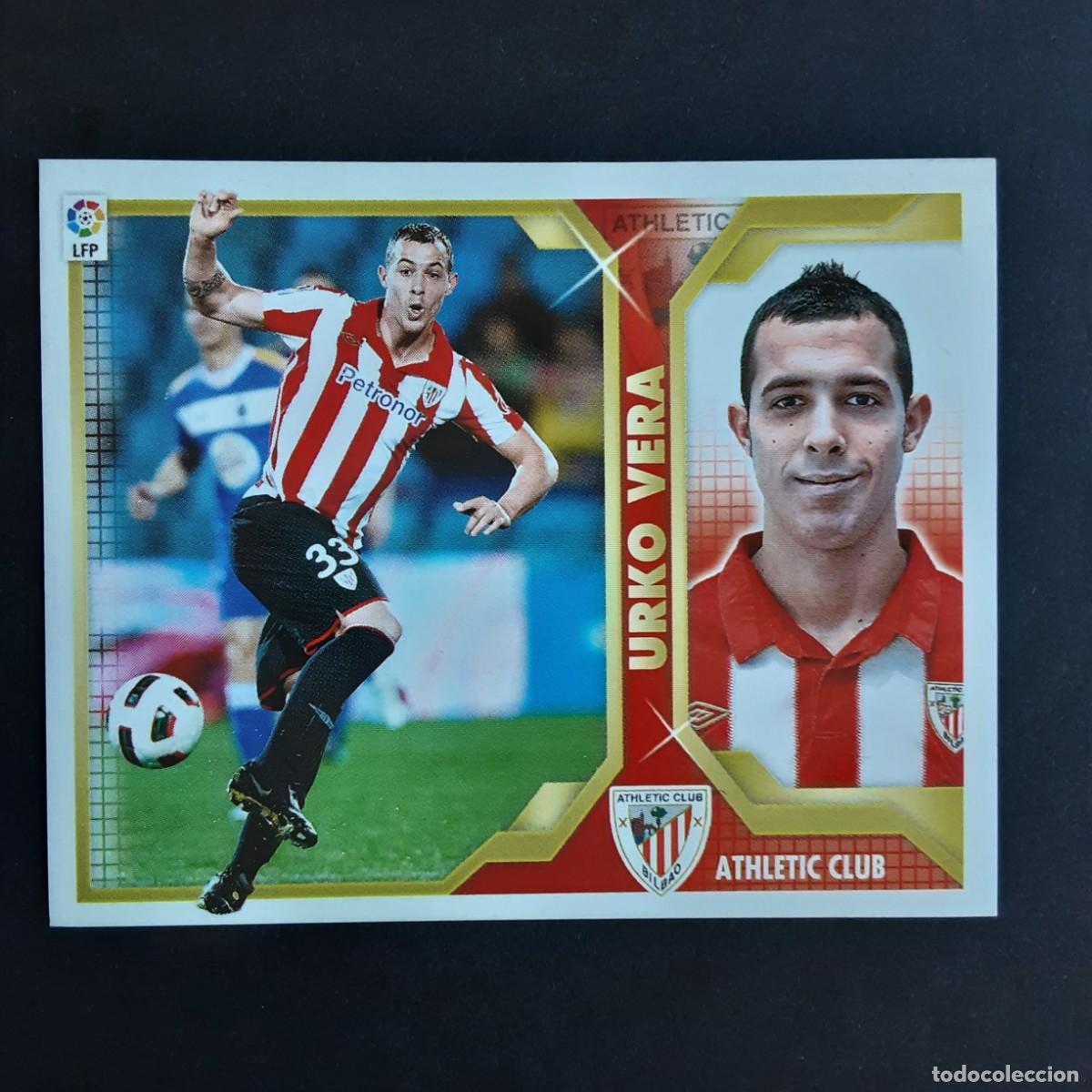 Football Stickers: CROMO LIGA 2011 2012 11 12 COLECCIONES ESTE PANINI N&ordm;14B URKO VERA-ATH.BILBAO NUNCA PEGADO