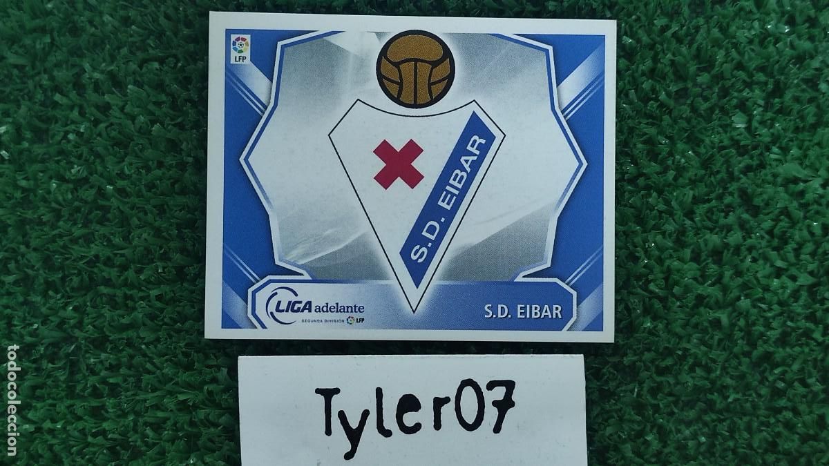Cromos de f&uacute;tbol: ESCUDO EIBAR LIGA ESTE 08-09 - Foto 1