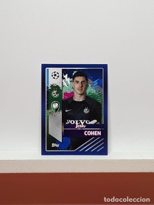 Cromos de F&uacute;tbol: CHAMPIONS LEAGUE STICKER 2022 2023 22 23 ALBUM TOPPS FUTBOL N 613 MACCABI HAIFA JOSH COHEN