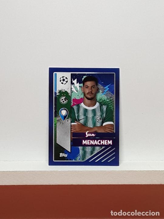Cromos de F&uacute;tbol: CHAMPIONS LEAGUE STICKER 2022 2023 22 23 ALBUM TOPPS FUTBOL N 614 MACCABI HAIFA SUN MENACHEM