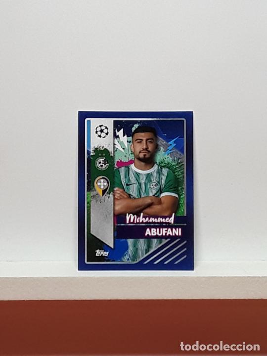 Fu&szlig;ball-Sticker: CHAMPIONS LEAGUE STICKER 2022 2023 22 23 ALBUM TOPPS FUTBOL N 620 MACCABI HAIFA MOHAMMED ABUFANI