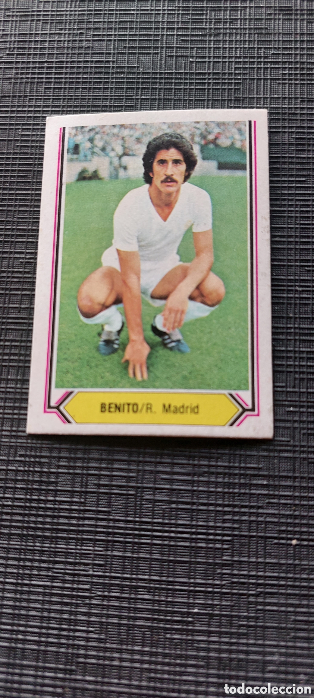 Cromos de f&uacute;tbol: Benito real madrid 80/81 - Foto 1