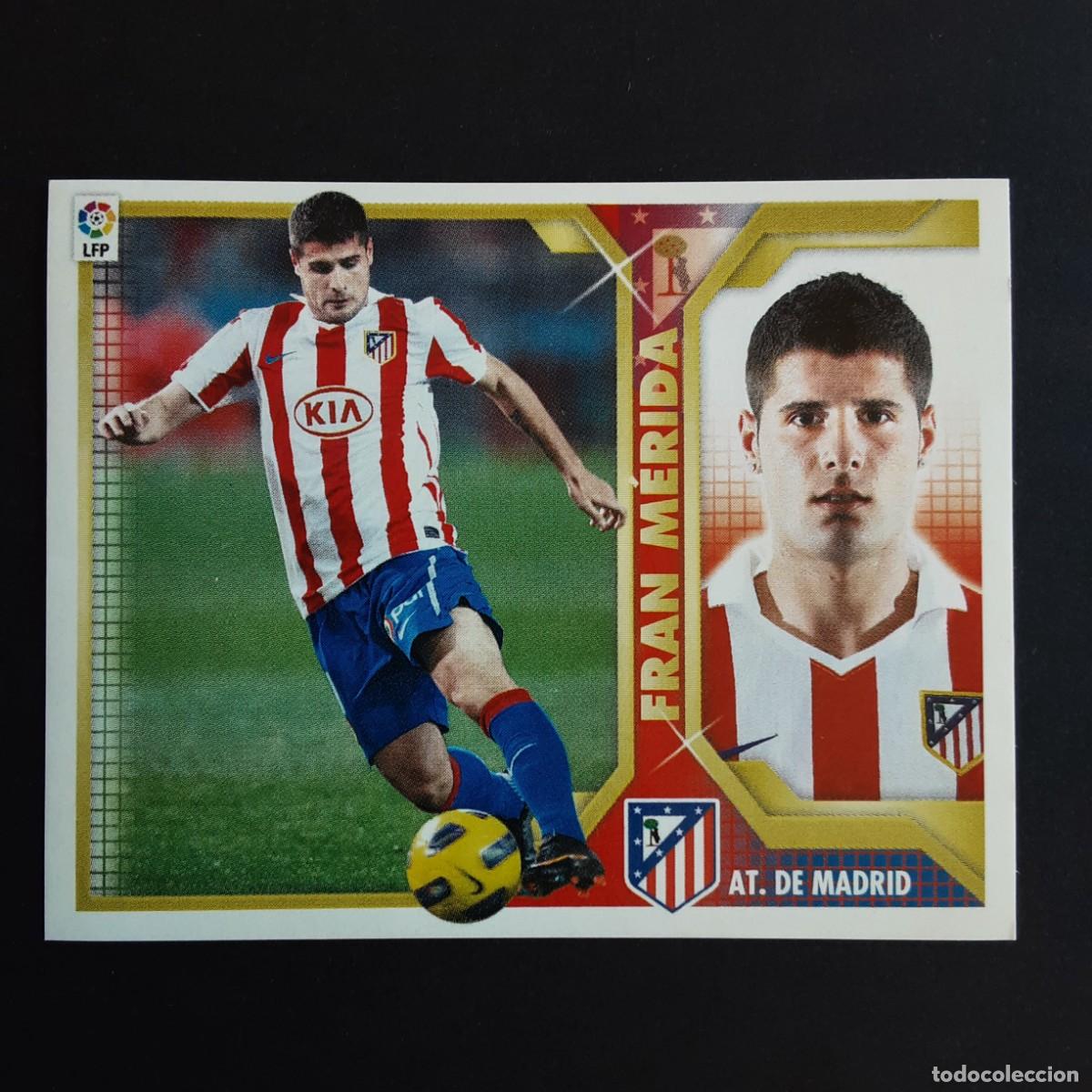 Football Stickers: CROMO LIGA 2011 2012 11 12 COLECCIONES ESTE PANINI N&ordm;12B FRAN MERIDA-AT.MADRID NUNCA PEGADO