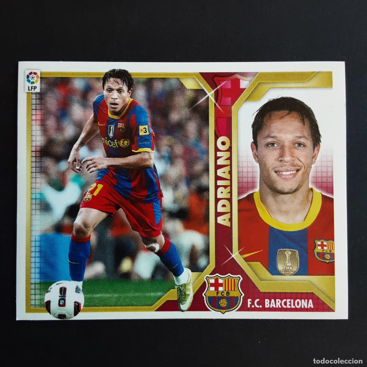 Fu&szlig;ball-Sticker: CROMO LIGA 2011 2012 11 12 COLECCIONES ESTE PANINI N&ordm;4A ADRIANO-BARCELONA NUNCA PEGADO