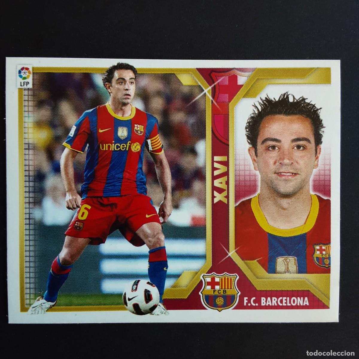 Cromos de F&uacute;tbol: CROMO LIGA 2011 2012 11 12 COLECCIONES ESTE PANINI N&ordm;11 XAVI-BARCELONA NUNCA PEGADO