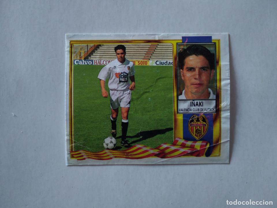 Figurine di Calcio: I&Ntilde;AKI VALENCIA CROMO LIGA FUTBOL 95-96 EDICIONES ESTE 1995-1996