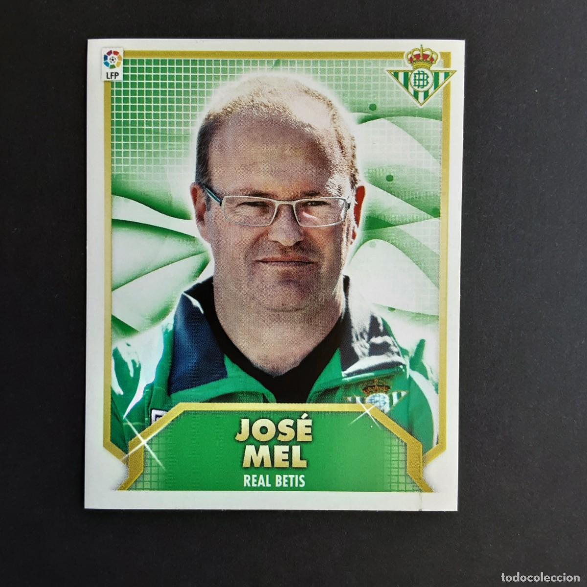 Football Stickers: CROMO LIGA 2011 2012 11 12 COLECCIONES ESTE PANINI ENTRENADOR MEL-BETIS NUNCA PEGADO