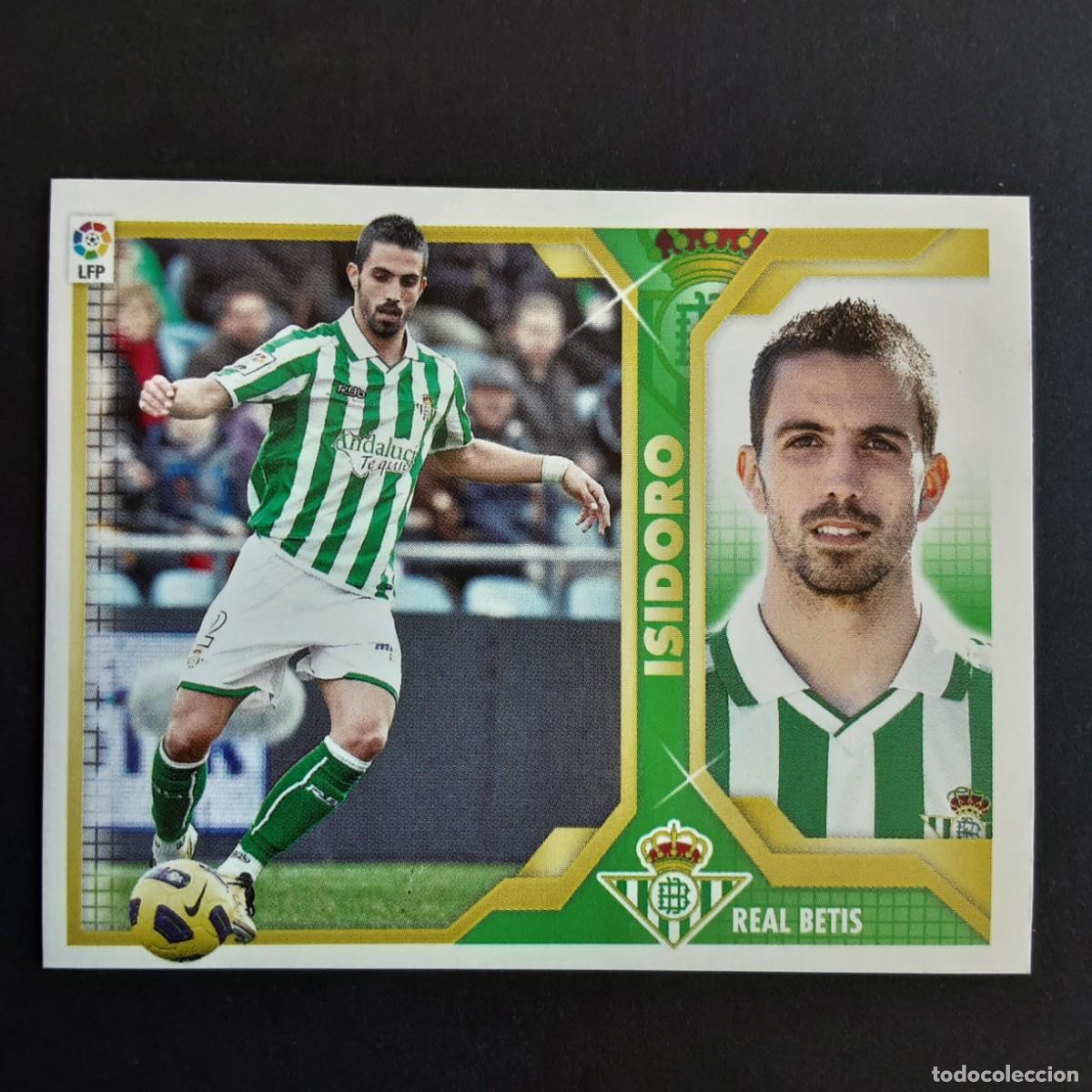 Cromos de F&uacute;tbol: CROMO LIGA 2011 2012 11 12 COLECCIONES ESTE PANINI N&ordm;3 ISIDORO-BETIS NUNCA PEGADO