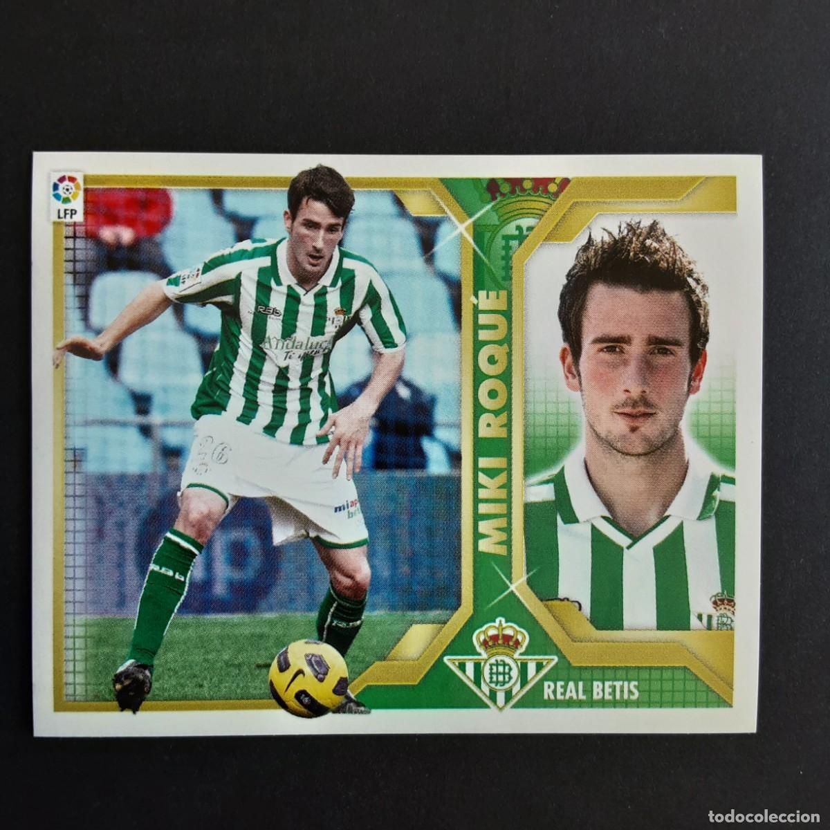 Fu&szlig;ball-Sticker: CROMO LIGA 2011 2012 11 12 COLECCIONES ESTE PANINI N&ordm;5B MIKI ROQUE-BETIS NUNCA PEGADO