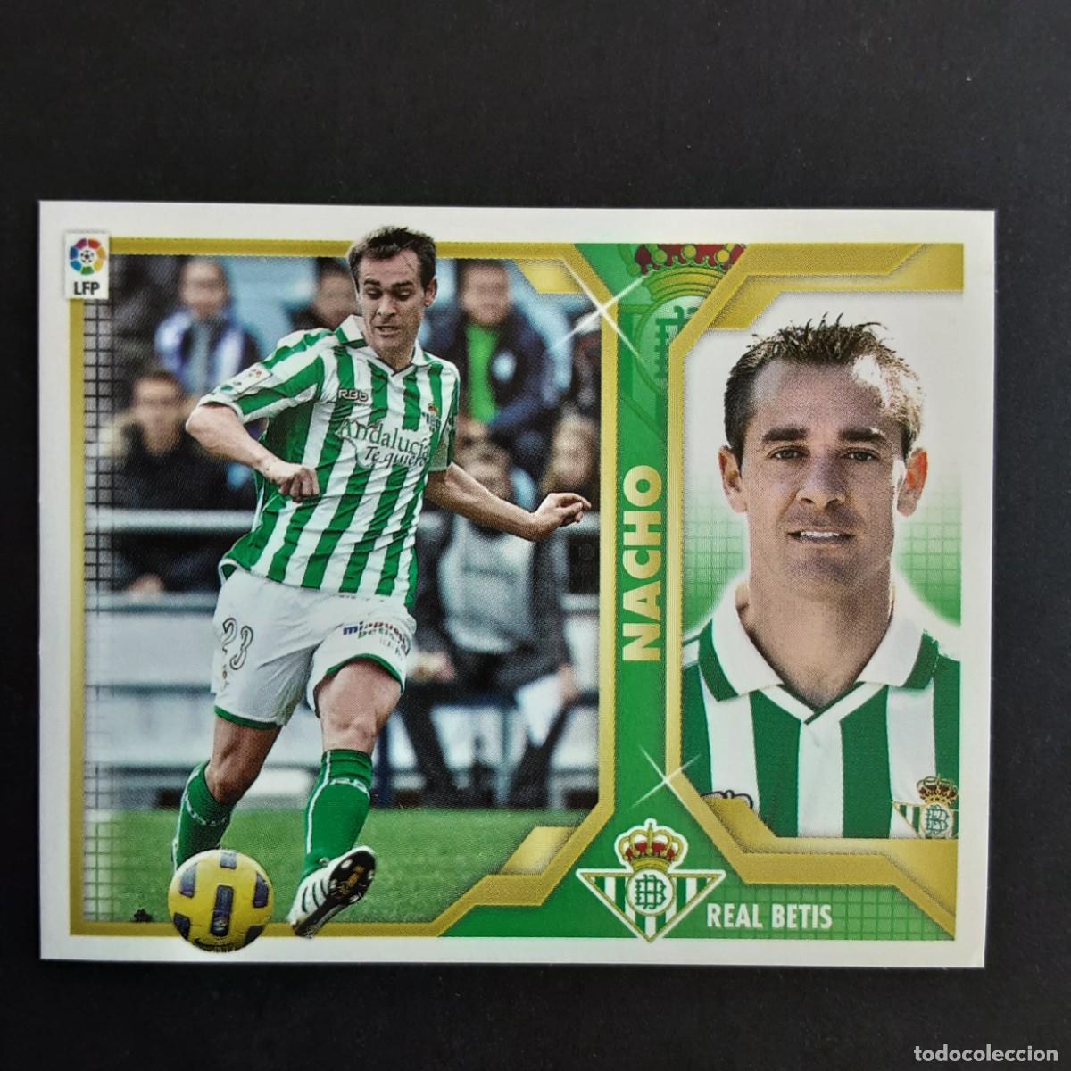 Fu&szlig;ball-Sticker: CROMO LIGA 2011 2012 11 12 COLECCIONES ESTE PANINI N&ordm;7 NACHO-BETIS NUNCA PEGADO