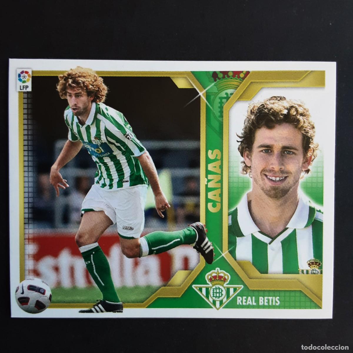 Cromos de F&uacute;tbol: CROMO LIGA 2011 2012 11 12 COLECCIONES ESTE PANINI N&ordm;10B CA&Ntilde;AS-BETIS NUNCA PEGADO