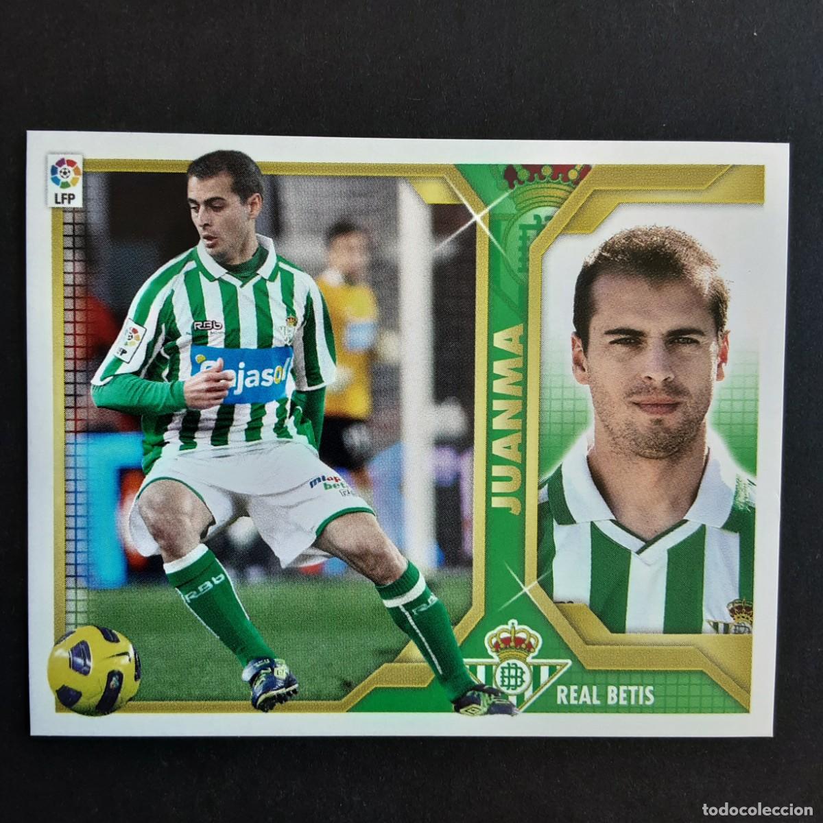 Football Stickers: CROMO LIGA 2011 2012 11 12 COLECCIONES ESTE PANINI N&ordm;11 JUANMA-BETIS NUNCA PEGADO