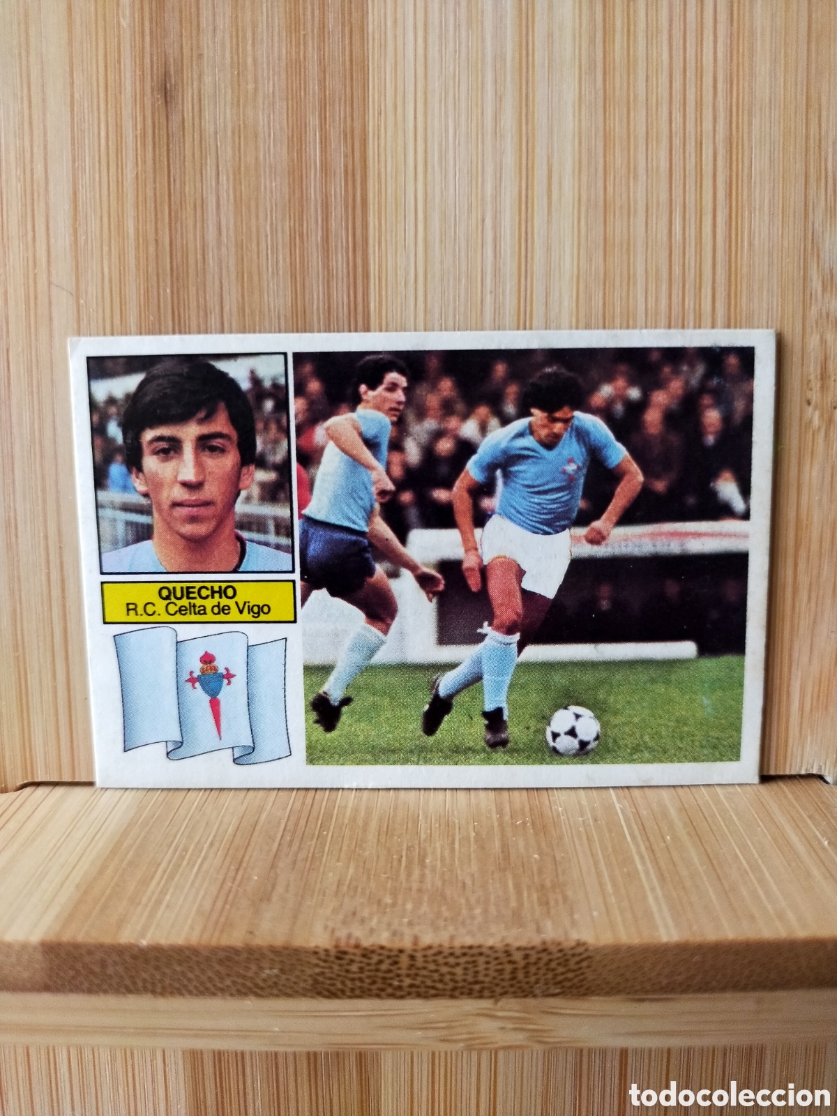 Cromos de f&uacute;tbol: 1982 1983 82 83 ESTE CROMO DESPEGADO CELTA QUECHO - Foto 1
