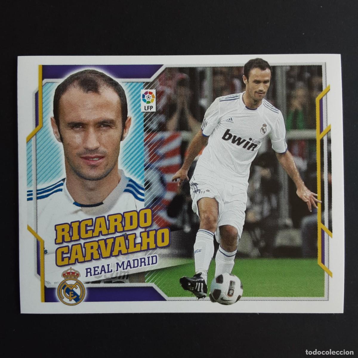 Fu&szlig;ball-Sticker: CROMO 2010 2011 10 11 COLECCIONES ESTE PANINI FICHAJE N&ordm;39 RICARDO CARVALHO-R.MADRID NUNCA PEGADO