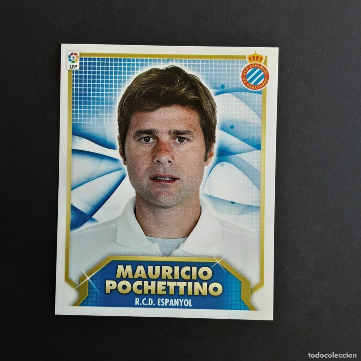Football Stickers: CROMO LIGA 2011 2012 11 12 COLECCIONES ESTE PANINI ENTRENADOR POCHETTINO-ESPANYOL NUNCA PEGADO