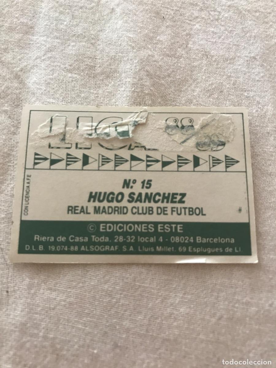 Cromos de f&uacute;tbol: Hugo Sanchez - Foto 2