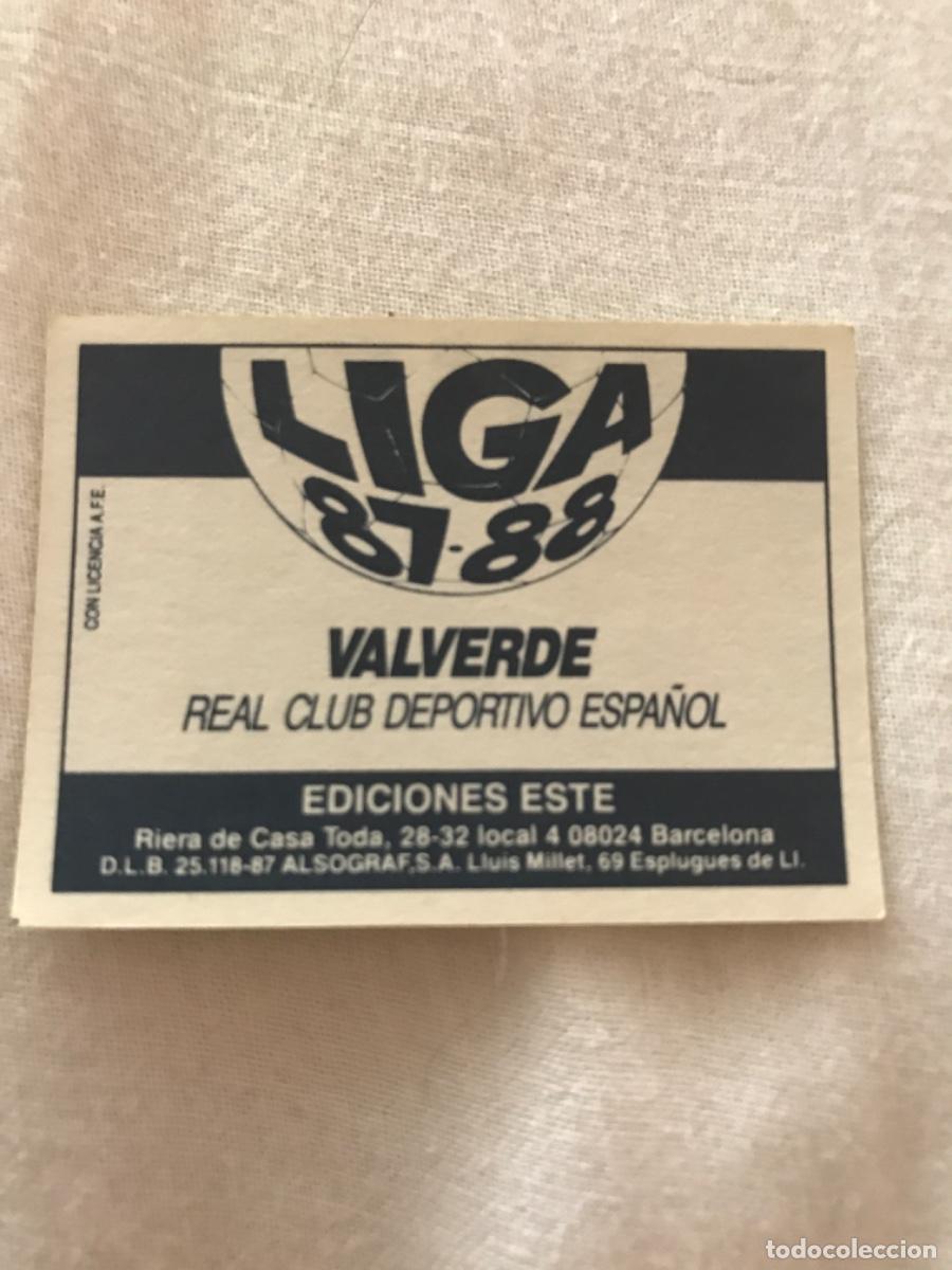 Cromos de f&uacute;tbol: Valverde - Foto 2