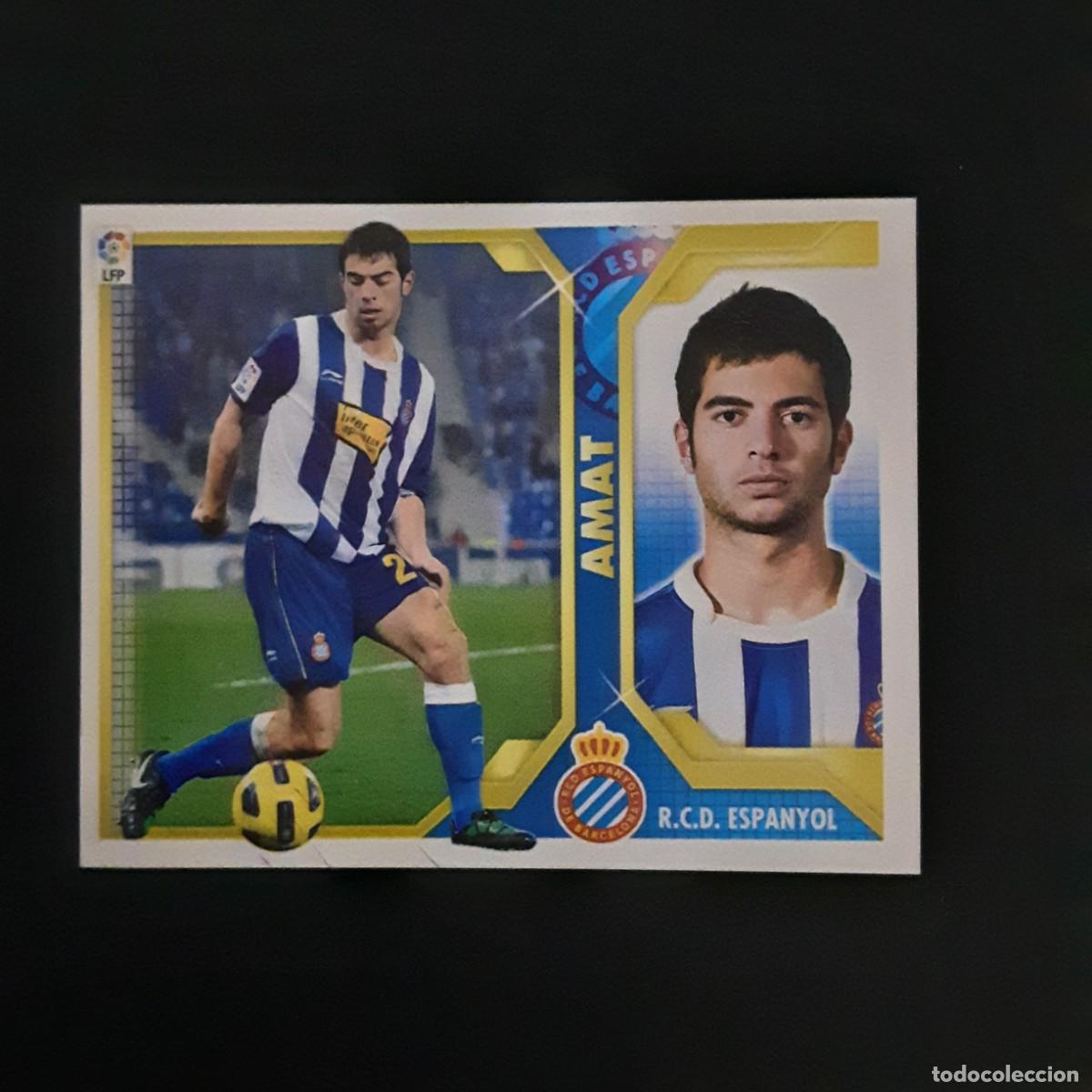 Football Stickers: CROMO LIGA 2011 2012 11 12 COLECCIONES ESTE PANINI N&ordm;6 AMAT-ESPANYOL NUNCA PEGADO
