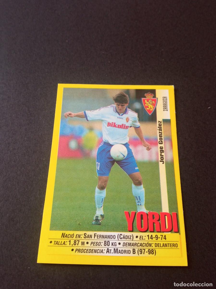 Figurine di Calcio: 170 JORDI ZARAGOZA PANINI LIGA TEMPORADA 1999 2000 99 00 SIN PEGAR NO ESTE
