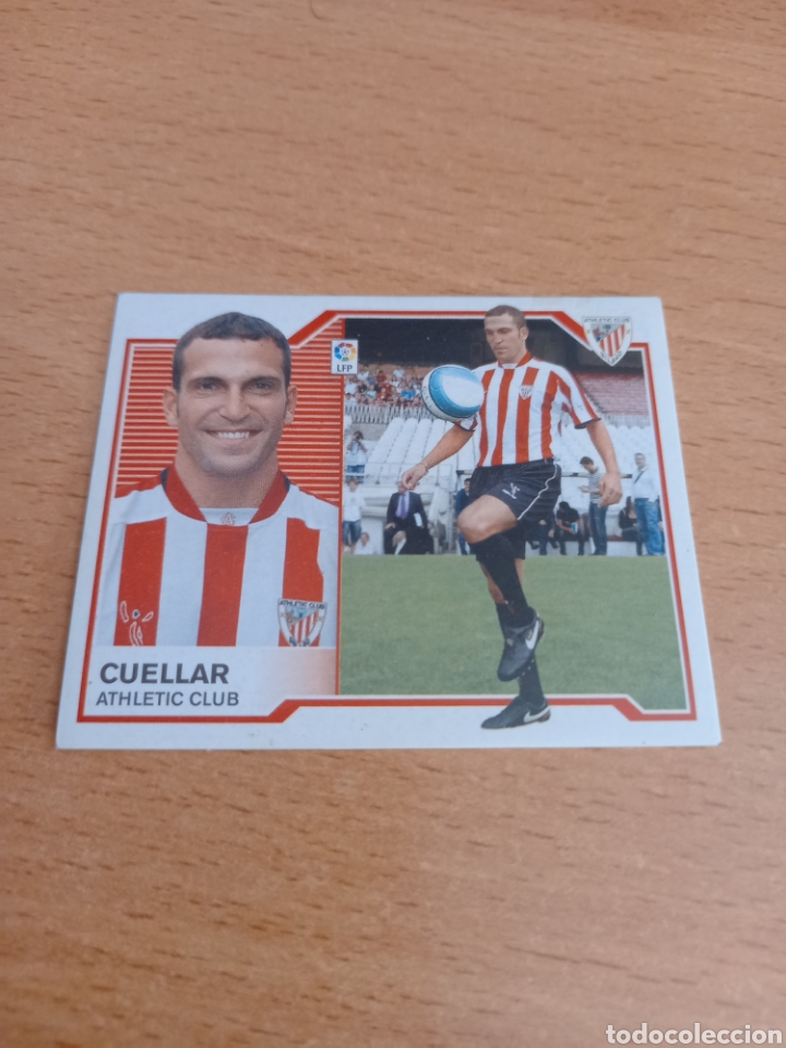 Fu&szlig;ball-Sticker: Cuellar Athletic de Bilbao fichaje 18 liga 2007 2008 07 08 ediciones este