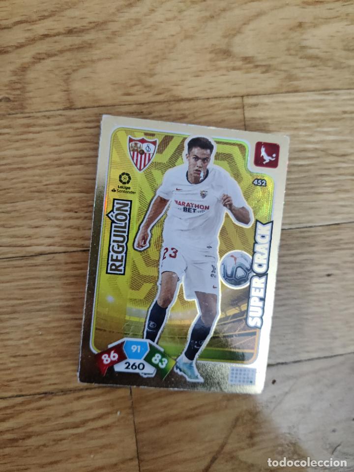 Cartes &agrave; collectionner de Football: 452 reguilon sevilla super crack adrenalyn 2019 2020 19 20 sin pegar