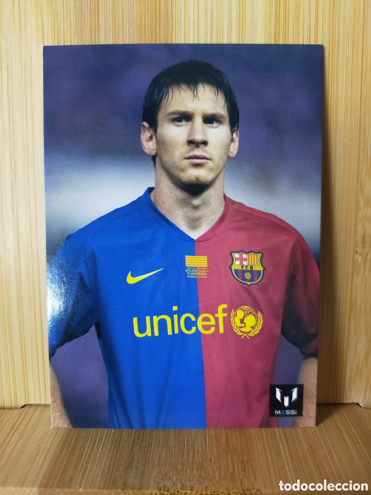 Cromos de F&uacute;tbol: 2013 CROMO OFFICIAL MESSI CARD COLLECTION EDITORIAL ICONS N 12