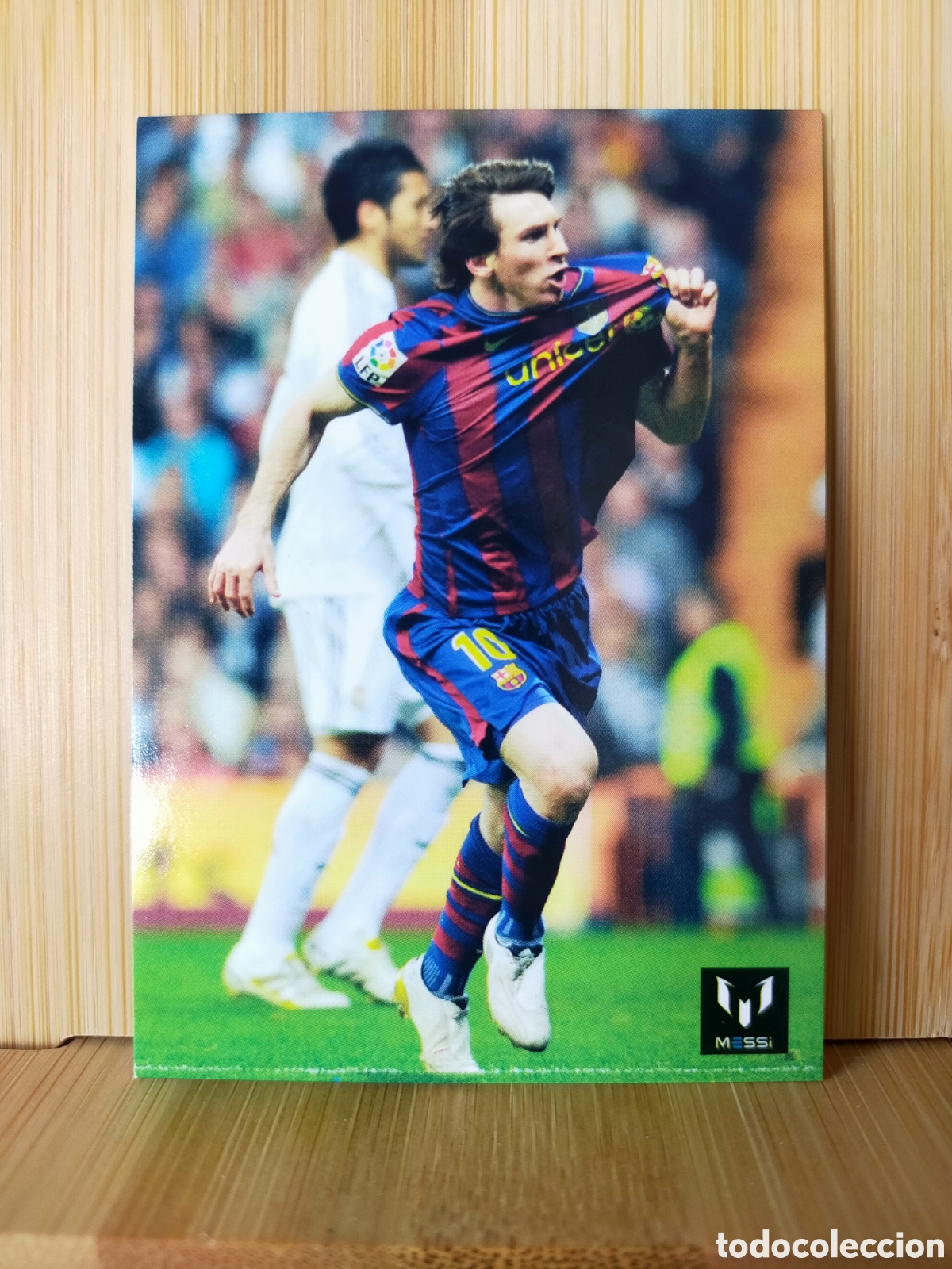 Cromos de F&uacute;tbol: 2013 CROMO OFFICIAL MESSI CARD COLLECTION EDITORIAL ICONS N 23