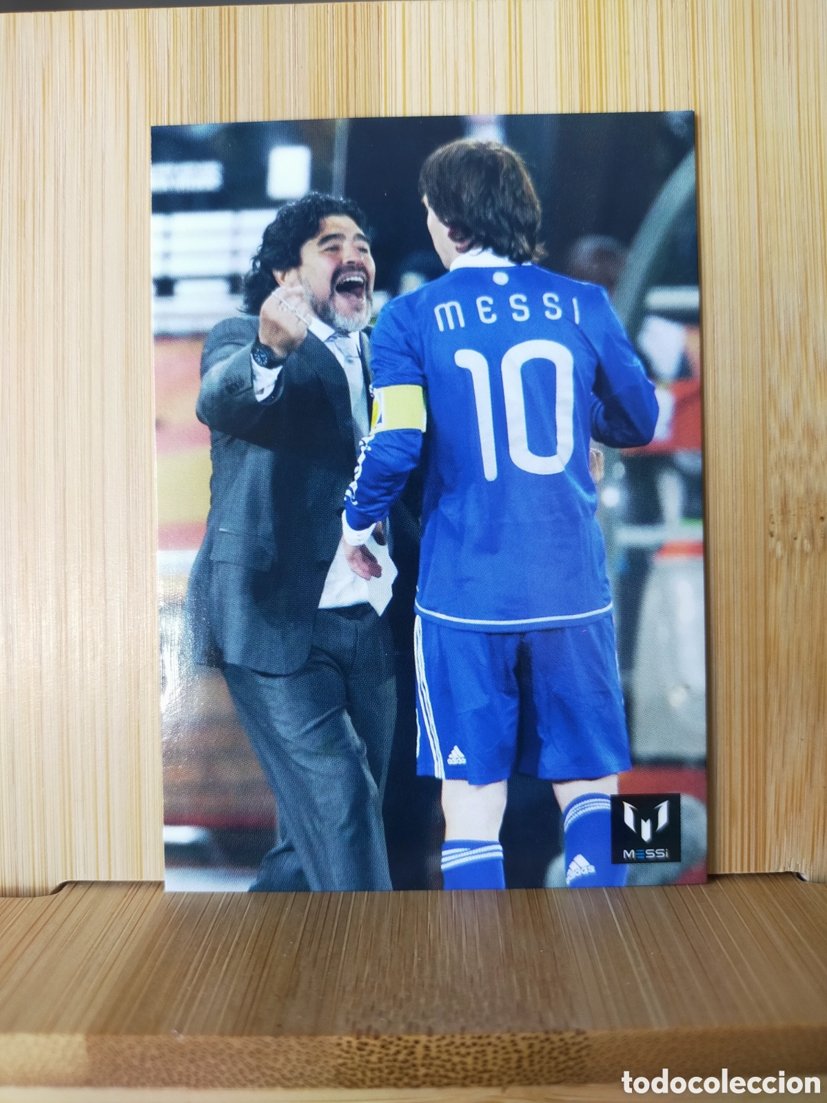 Cromos de F&uacute;tbol: 2013 CROMO OFFICIAL MESSI CARD COLLECTION EDITORIAL ICONS N 48